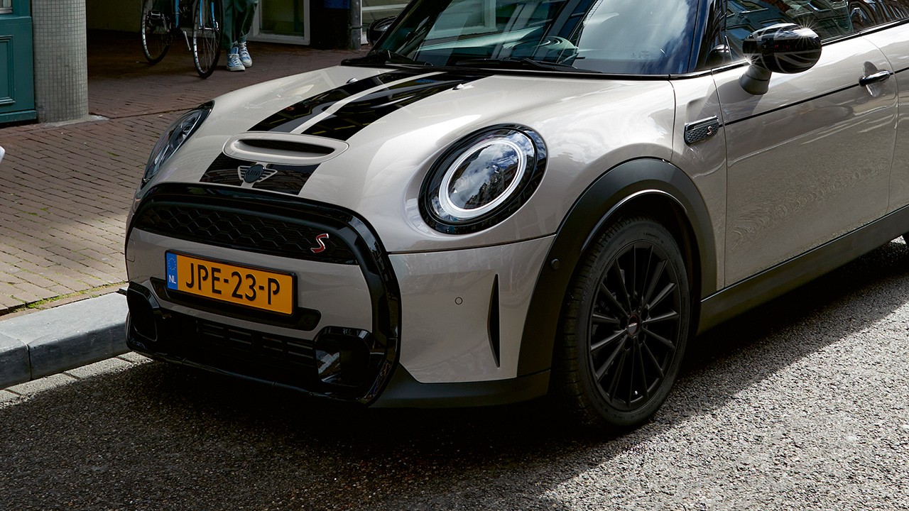 MINI 3-dverové – sivé a čierne – LED predné svetlomety